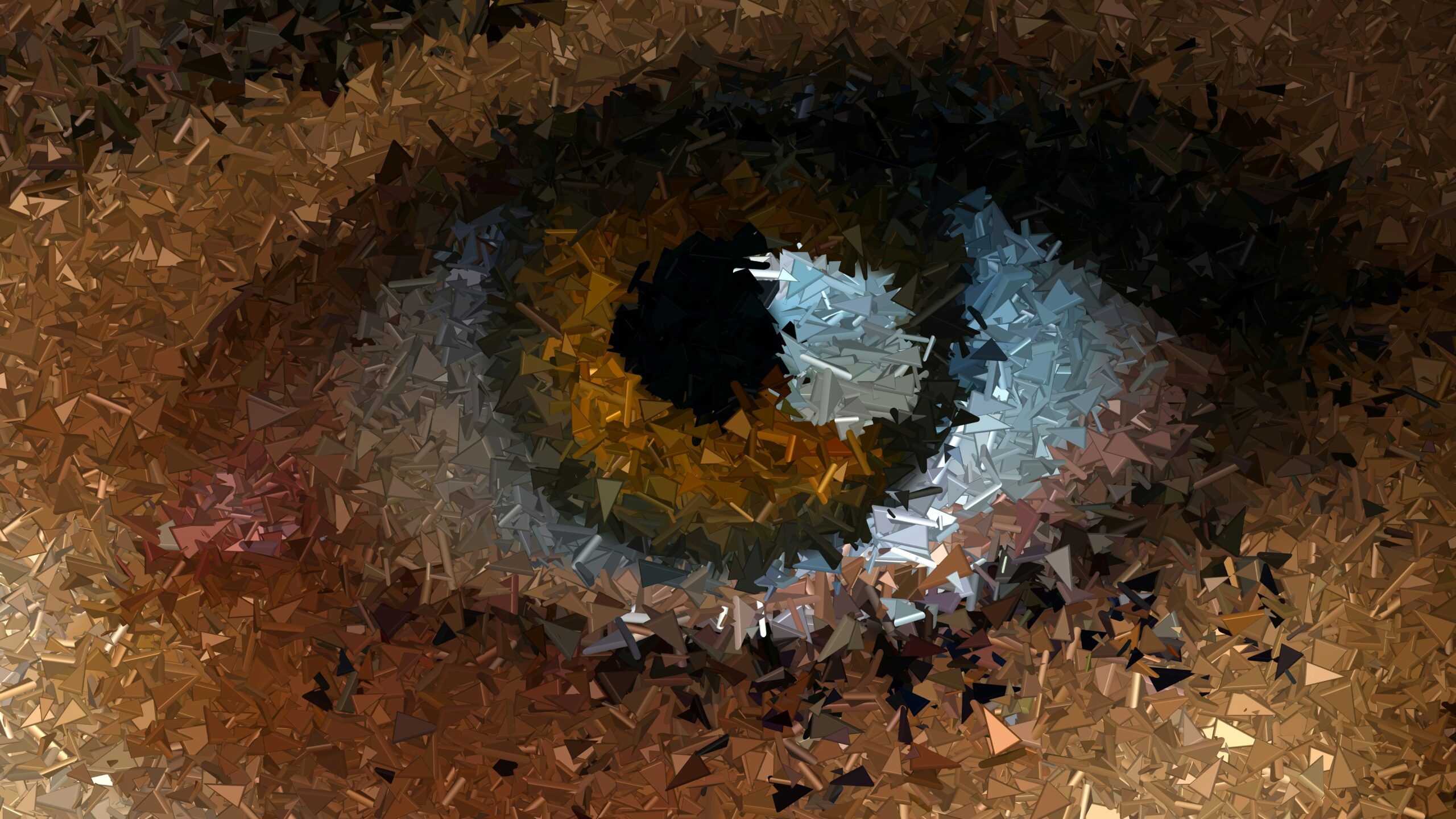 An image showing high-quality brushes laid out alongside vibrant eyeshadow palettes.